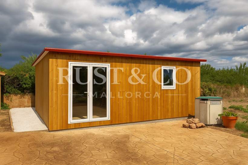 Brauche ich eine Genehmigung für ein Gartenhaus aus Holz auf Mallorca? – RUST & CO
