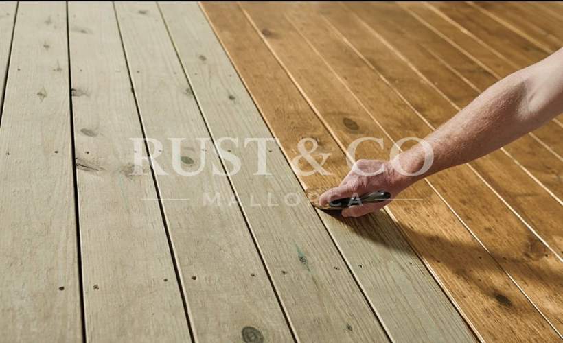 So pflegen Sie Holz im Außenbereich im Klima Mallorcas